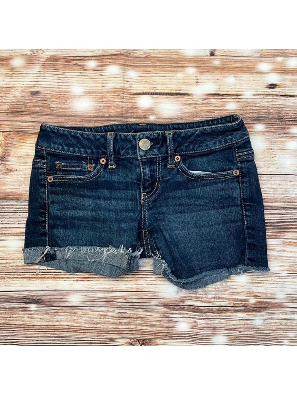 💙 American Eagle Blue Jean shorts